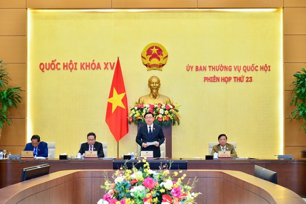 Khai mạc phiên họp thứ 23 của Uỷ ban Thường vụ Quốc hội