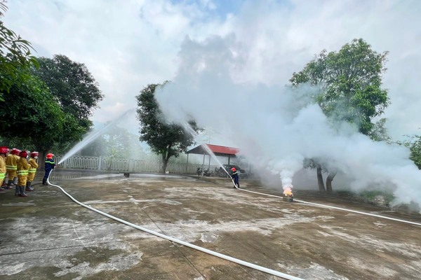 Lào Cai sẵn sàng ứng phó với cháy nổ tại các KCN
