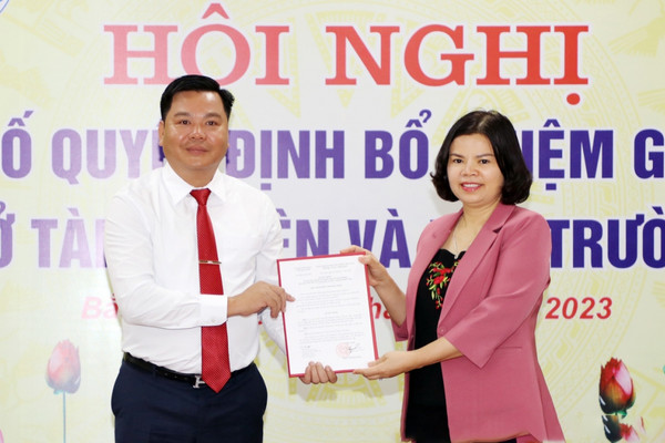 Bắc Ninh có tân Giám đốc Sở Tài nguyên và Môi trường
