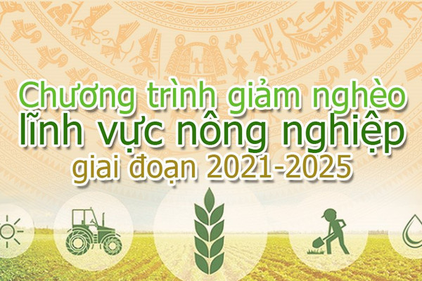 Infographic: Hỗ trợ nông nghiệp trong Chương trình mục tiêu quốc gia giảm nghèo bền vững giai đoạn 2021-2025