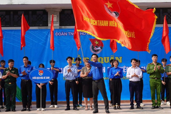 Điện Biên: Lễ ra quân Chiến dịch Thanh niên tình nguyện hè năm 2023