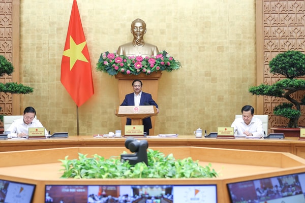 Thủ tướng Phạm Minh Chính chủ trì phiên họp Chính phủ với các địa phương