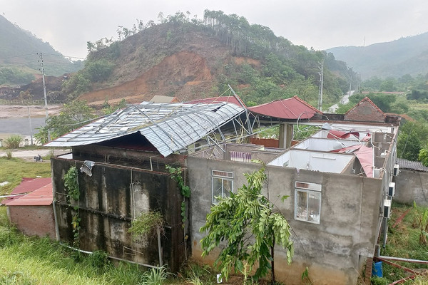 Lào Cai: Thiệt hại hơn 1 tỷ đồng do dông lốc