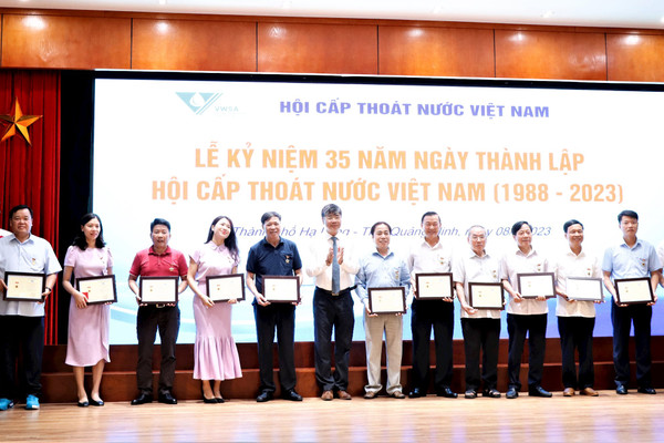 Hội Cấp thoát nước Việt Nam: 35 năm đồng hành vì sự phát triển bền vững ngành Nước