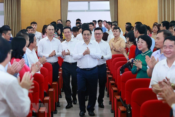 Thủ tướng Chính phủ Phạm Minh Chính thăm và làm việc với Hội Nhà báo Việt Nam