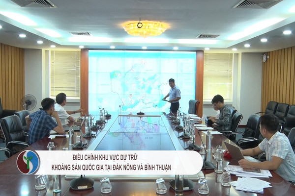 Điều chỉnh khu vực dự trữ khoáng sản quốc gia tại Đắk Nông và Bình Thuận