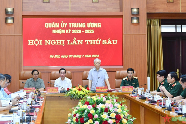 Toàn văn phát biểu của Tổng Bí thư Nguyễn Phú Trọng tại Hội nghị Quân uỷ Trung ương