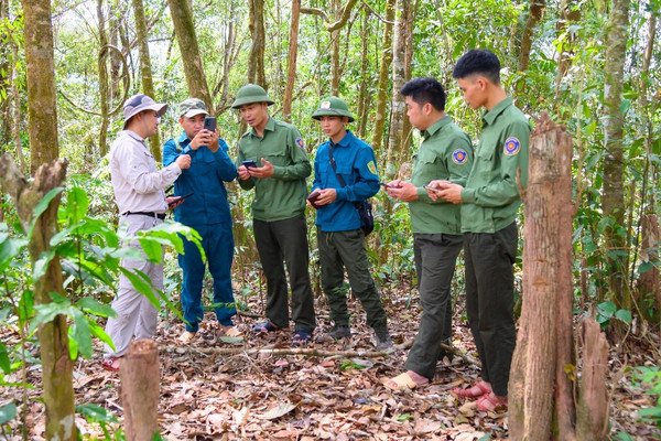 Khu BTTN Mường Nhé tăng cường giám sát tuần tra quản lý bảo vệ rừng