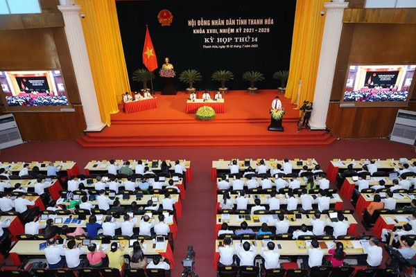 Thanh Hóa: Khai mạc kỳ họp thứ 14 Hội đồng nhân dân tỉnh khóa XVIII