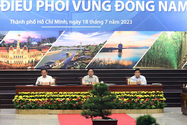 Thủ tướng Chính phủ Phạm Minh Chính chủ trì Hội nghị Hội đồng điều phối Vùng Đông Nam Bộ