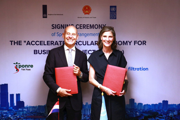 Hà Lan và UNDP hợp tác thúc đẩy kinh tế tuần hoàn tại Việt Nam