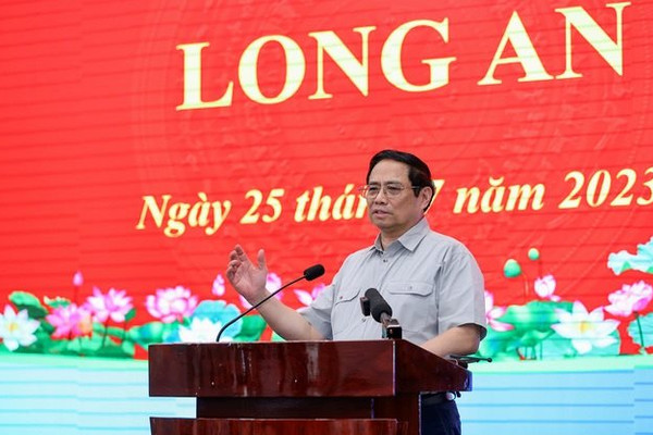 Thủ tướng Phạm Minh Chính: Long An thực hiện hiệu quả chiến lược trọng tâm để tạo sự phát triển bứt phá, bền vững