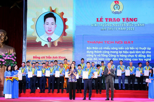 Kỹ sư của PV GAS xuất sắc nhận Giải thưởng Nguyễn Đức Cảnh lần thứ IV