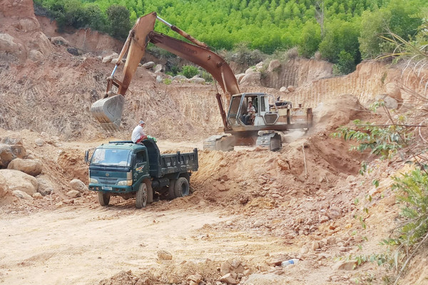 Thừa Thiên- Huế tiến hành thanh tra các mỏ đất san lấp