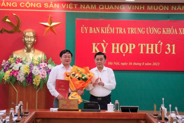 Bộ Chính trị chuẩn y Phó Chủ nhiệm Ủy ban Kiểm tra Trung ương khóa XIII Nguyễn Văn Quyết