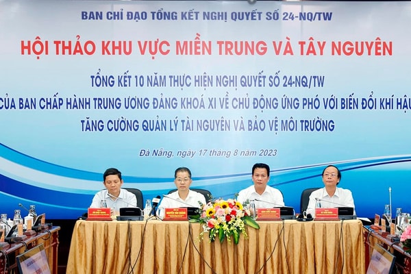 Hội thảo tham vấn khu vực miền Trung – Tây Nguyên tổng kết 10 năm thực hiện Nghị quyết số 24 NQ/TW