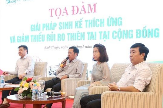 Ninh Thuận: Tăng cường giải pháp sinh kế thích ứng và giảm thiểu rủi ro thiên tai tại cộng đồng