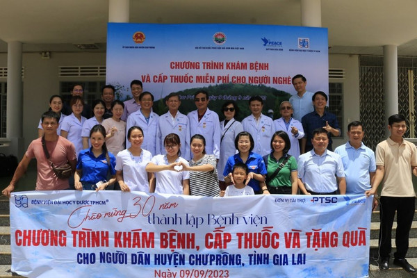 PTSC đồng hành chăm lo cho sức khỏe cộng đồng tại huyện Chư Prông, tỉnh Gia Lai