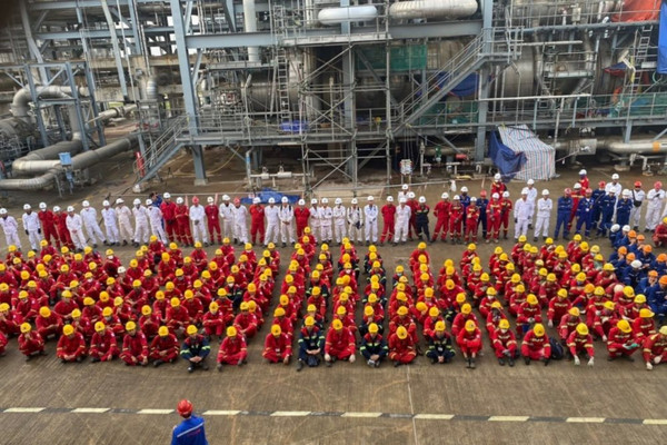 PTSC Quảng Ngãi thi đua về đích dự án bảo dưỡng Nhà máy Lọc hóa dầu Nghi Sơn 2023
