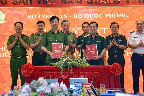 Ký kết phối hợp triển khai Đề án 06 giữa Bộ Công an và Bộ Quốc phòng