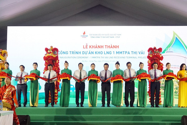 Khánh thành kho cảng LNG lớn nhất tại Việt Nam