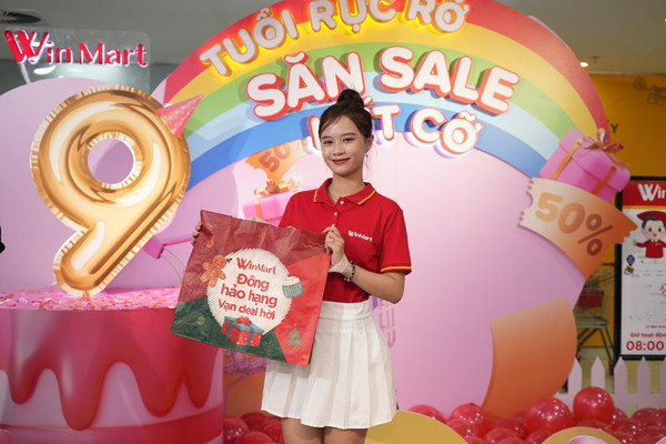 WinCommerce ra mắt bộ sưu tập túi mua sắm thân thiện với môi trường mừng sinh nhật 9 tuổi