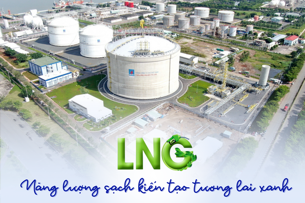 LNG - Năng lượng sạch kiến tạo tương lai xanh