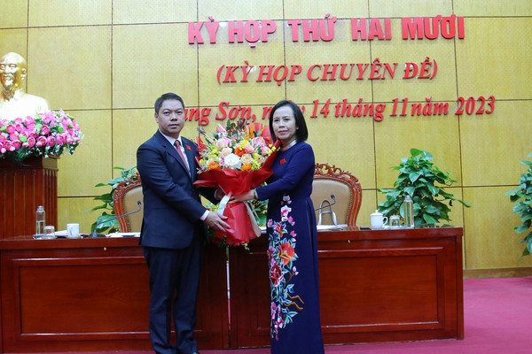 Ông Đoàn Thanh Sơn làm Phó Chủ tịch UBND tỉnh Lạng Sơn