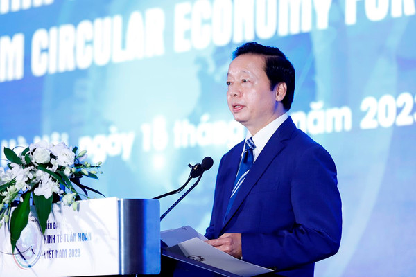 Phó Thủ tướng Trần Hồng Hà: Phát triển kinh tế tuần hoàn để giữ tài nguyên mãi trường tồn