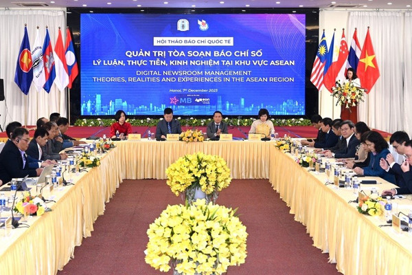 Báo chí ASEAN trao đổi, chia sẻ kinh nghiệm về quản trị tòa soạn số