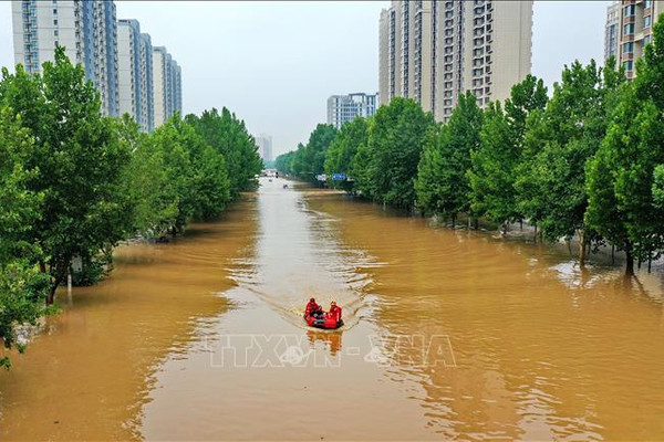 Biến đổi khí hậu gây khó cho các 'thành phố bọt biển' Trung Quốc