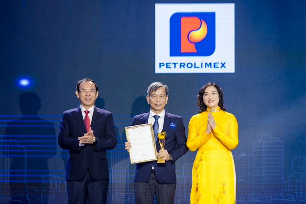 Petrolimex Sài Gòn được vinh danh Thương hiệu Vàng TP.HCM năm 2023