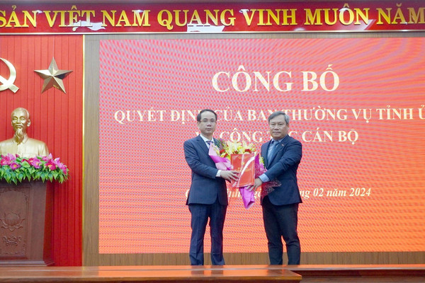 Ông Phan Mạnh Hùng giữ chức Trưởng Ban Dân vận Tỉnh ủy Quảng Bình