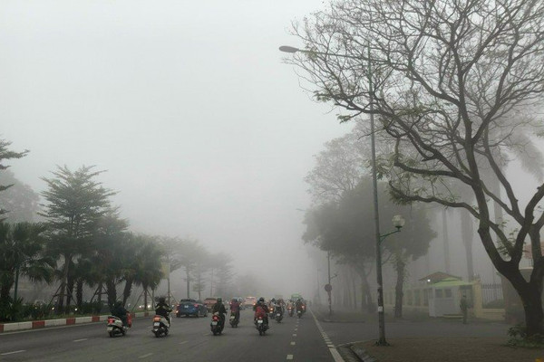 Dự báo thời tiết ngày 5/2/2024: Hà Nội có mưa phùn và sương mù