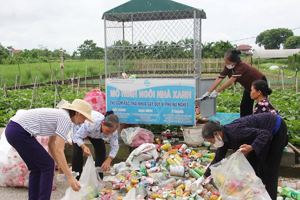 Hà Nam: Hiệu quả mô hình thu gom phế liệu gây quỹ, bảo vệ môi trường