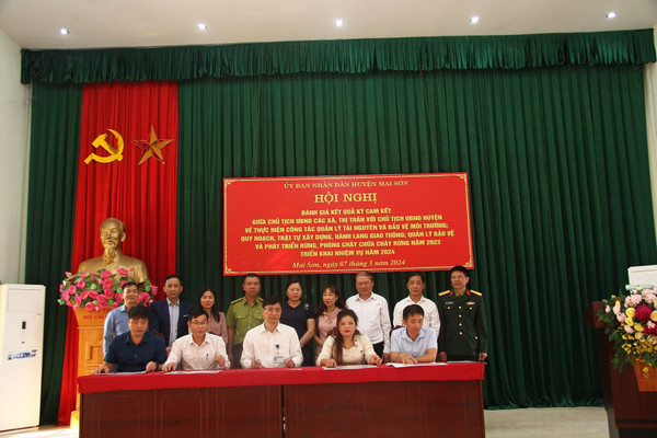 Mai Sơn (Sơn La): Nâng cao trách nhiệm của Chủ tịch 22 xã, thị trấn về quản lý TN&MT
