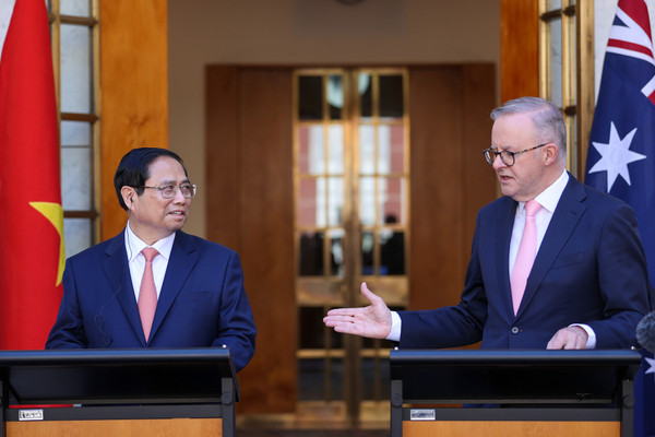 Thủ tướng: Lịch sử quan hệ Việt Nam-Australia bước sang chương mới