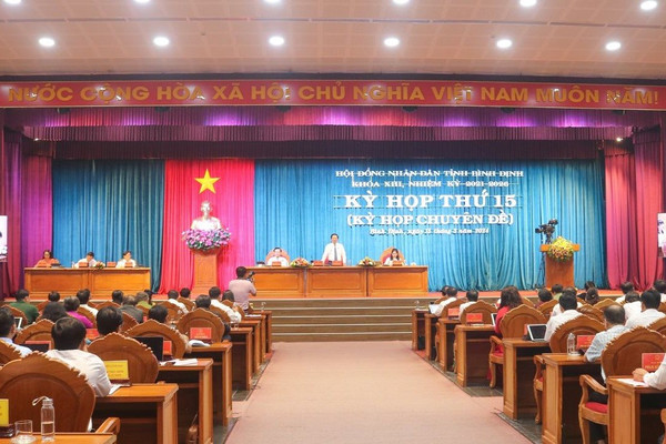 Bình Định: Kỳ họp thứ 15 HĐND tỉnh thảo luận nhiều nội dung quan trọng