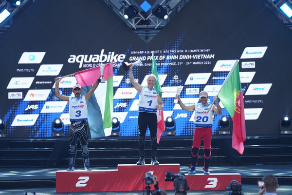 Bế mạc Giải vô địch Thế giới mô tô nước UIM-ABP Aquabike World Championship