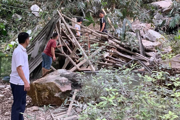 Lương Sơn (Hòa Bình): Người dân thiệt hại hàng trăm triệu sau động đất ở Hà Nội