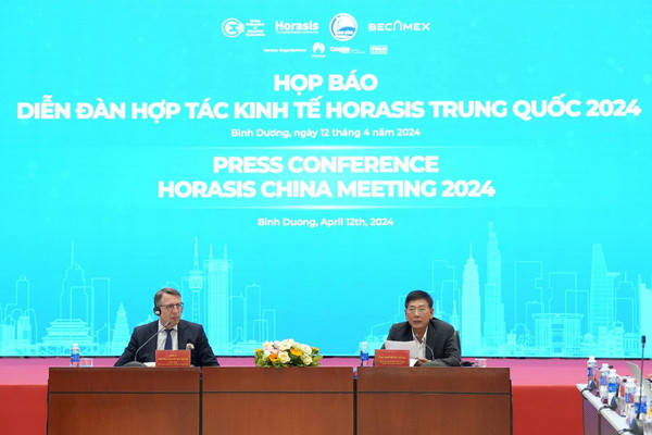 Bình Dương: Họp báo thông tin về Diễn đàn Hợp tác Kinh tế Horasis Trung Quốc 2024