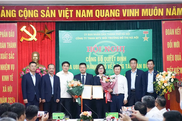 Bà Vũ Vân Hà được bổ nhiệm giữ chức vụ Phó Tổng Giám đốc URENCO Hà Nội