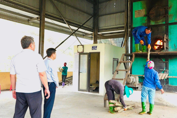 Yên Bái: Lò đốt rác tại xã Đông Cuông hoạt động trở lại