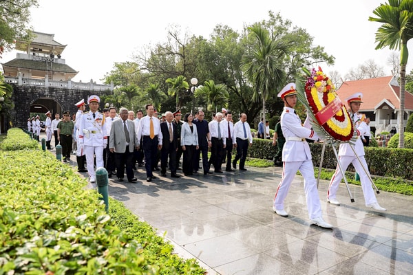 Điện Biên: Lãnh đạo, nguyên lãnh đạo Đảng, Nhà nước tri ân các anh hùng liệt sĩ