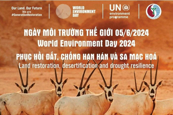 Phát động hưởng ứng Ngày Môi trường thế giới và Tháng hành động vì môi trường năm 2024
