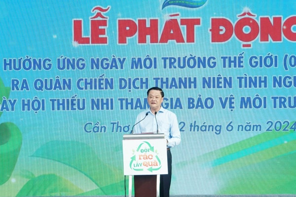 TP. Cần Thơ: Tổ chức Lễ phát động hưởng ứng Ngày Môi trường thế giới 2024