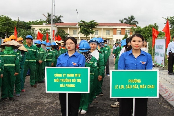 Công ty Môi trường đô thị Hải Phòng: Hưởng ứng Tháng hành động vì môi trường