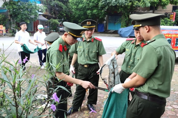 Bộ Công an phát động hưởng ứng Tháng hành động vì môi trường