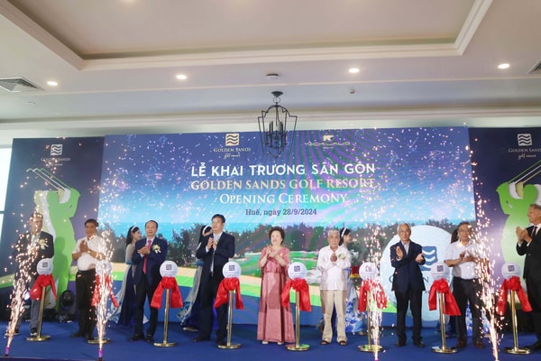 Thừa Thiên - Huế khai trương sân gôn quốc tế Golden Sands Golf Resort