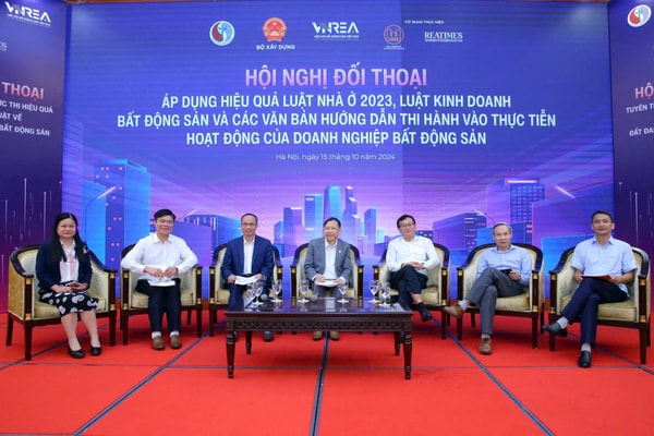 Hội nghị đối thoại: Luật Nhà ở, Luật Kinh doanh bất động sản và các văn bản hướng dẫn thi hành vào thực tiễn